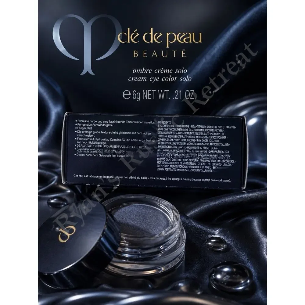 Clé de Peau Beauté Ombre Cream Solo Eye Color #306 Shiny Steel Gray (BN)